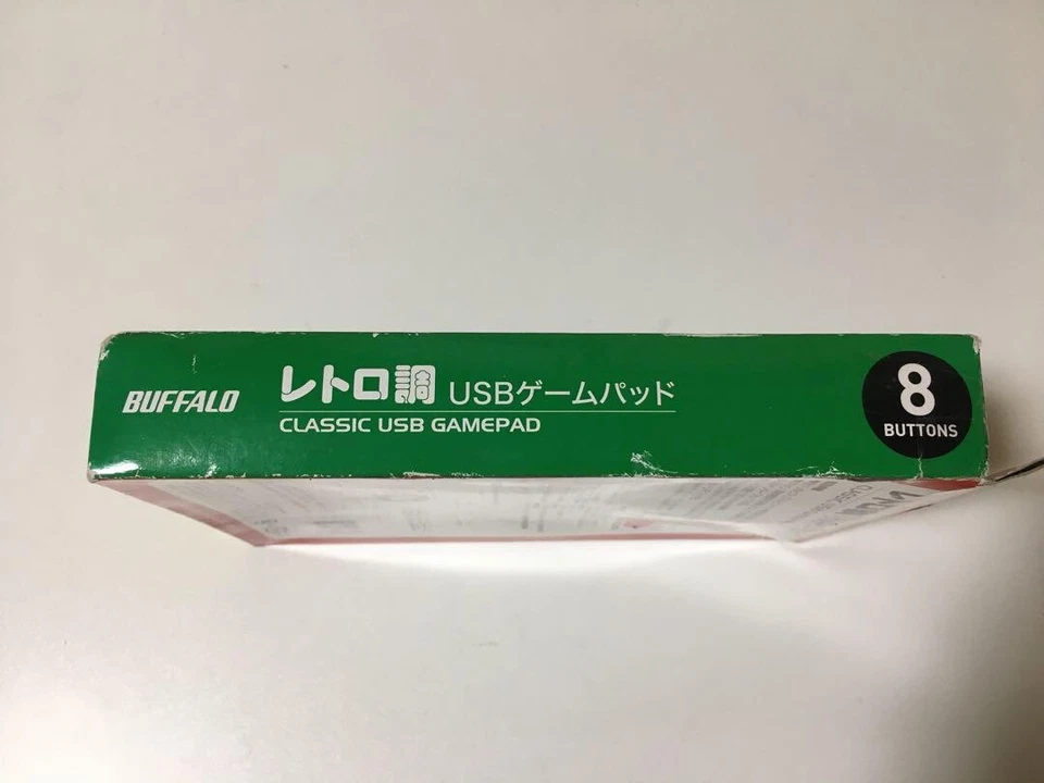 Controlador Gamepad Estilo Retro BUFFALO USB Nuevo Raro De Colección Juegos Japón Foto 4 de 4