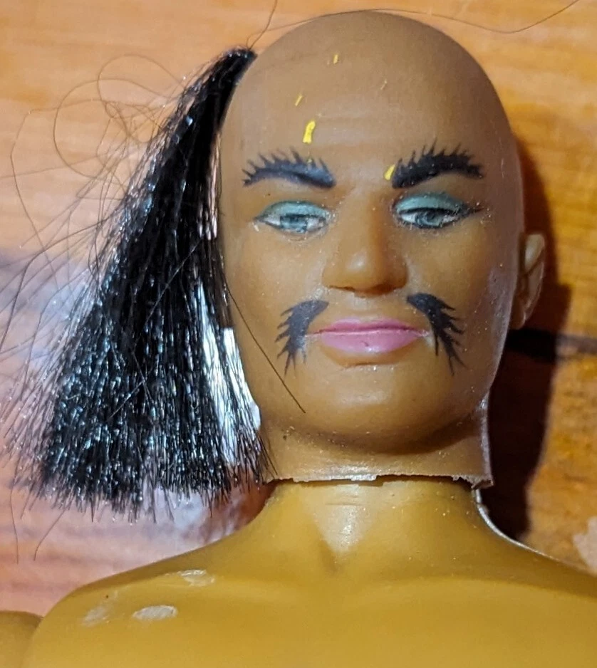 1973 Vintage Matchbox 8" Fighting Furies Captain Hook Pirate con traje de Lesney Foto 4 de 4