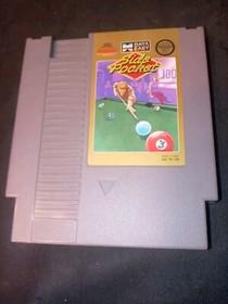 NINTENDO ENTERTAINMENT SYSTEM SPORT GAME LOT OF (2) NES FOOTBALL & SIDE POCKET