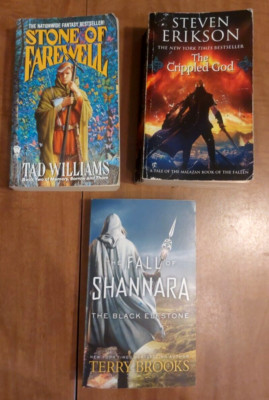 The Black Elfstone T. Brooks Stone of Farewell Williams The Crippled God Fantasy