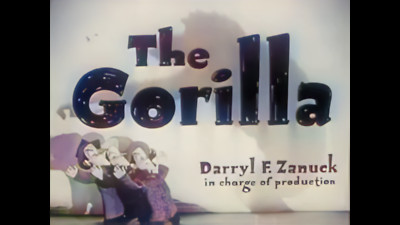 The Gorilla(1939) Bela Lugosi Vintage Horror/Comedy Film Remastered