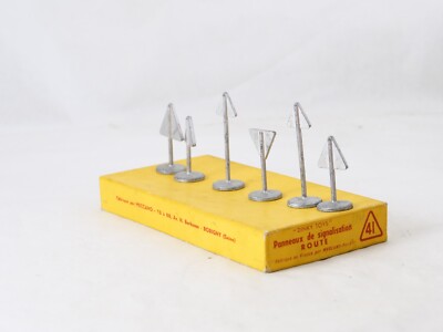 Miniature Dinky Toys N°41 - Panneaux De Signalisation - Réédition Atlas - Occasion