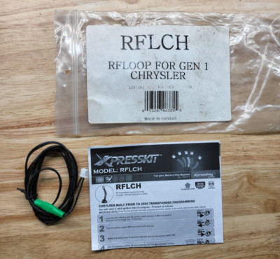 NEW Xpresskit RFLCH RFLOOP For GEN. 1 Chrysler Vehicles 