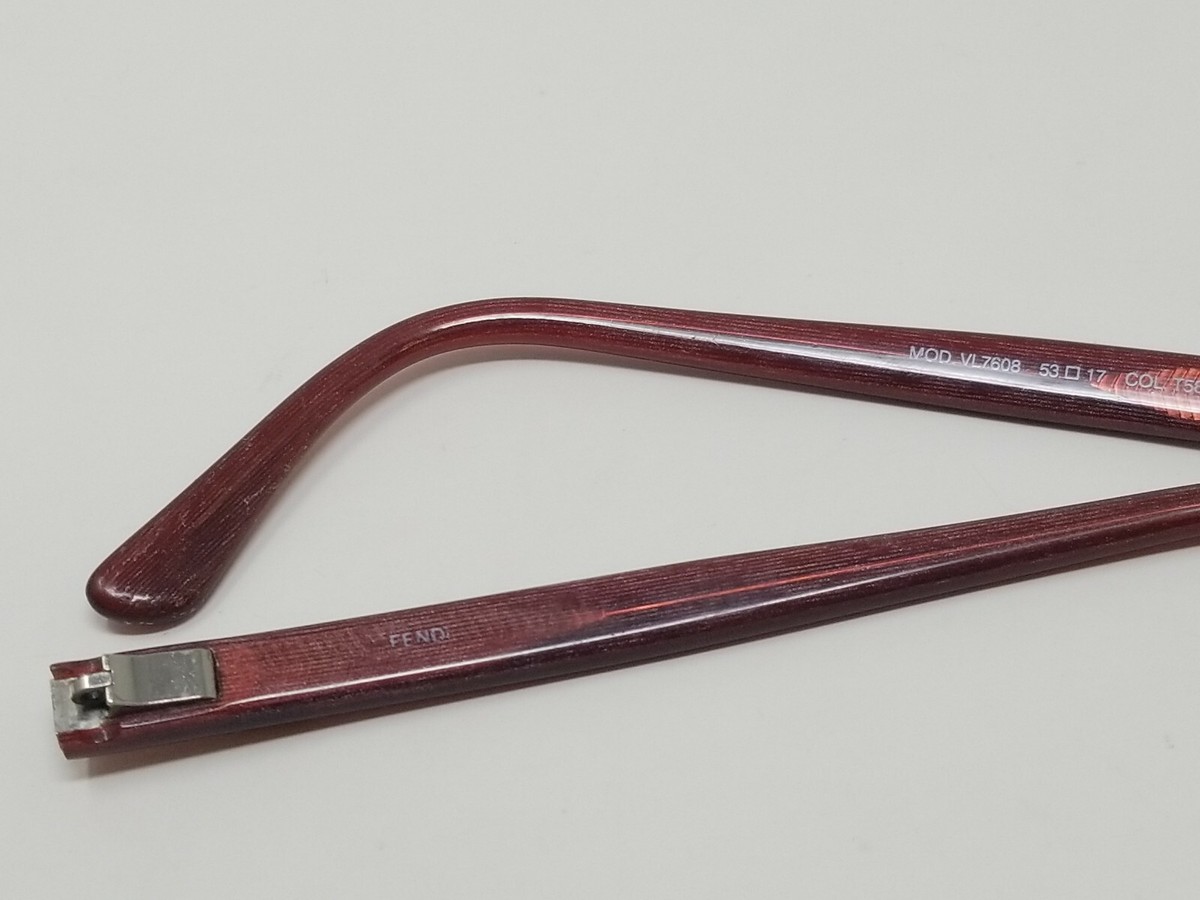 【FENDI】その他アクセサリー Authentic Temple Replacement PARTS FENDI F977 608 135mm RED