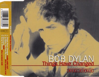 BOB DYLAN - Things have changed CD single new sealed