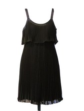 WHITE HOUSE BLACK MARKET Little Black Dress Pleated Women's size 00 NWT