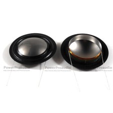 2PCS 25.4mm 25.5mm 1" silk Titanium Dome Tweeters ASV voice coil Round Wire