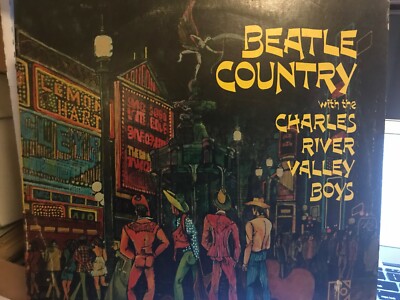 BLUEGRASS 33RPM LP - CHARLES RIVER VALLEY BOYS - ELEKTRA EKL-4006 - PROMO