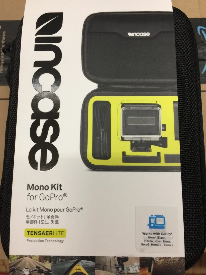 Incase Mono Kit Case For Go Pro Black/ Neon Green Hard Case Protection - Image 2 of 4