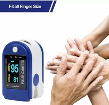 Finger pulse oximeter blood oxygen spo2 monitor