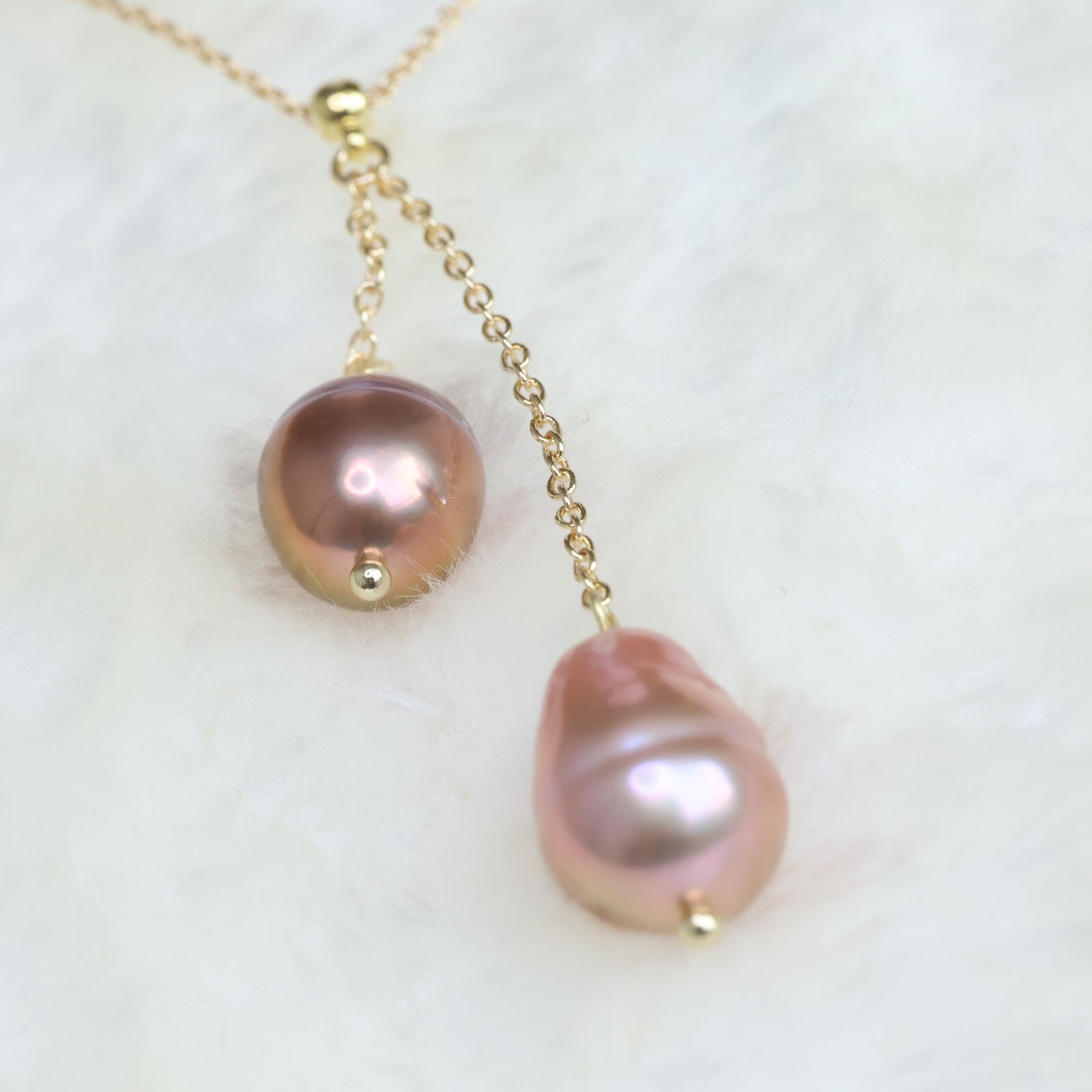 Collier gold filled perle d'eau douce : fini les bijoux qui ternissent avec la perle baroque