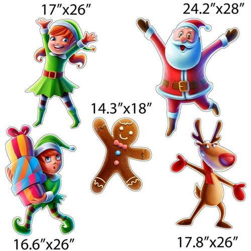 VictoryStore You've Been Elfed Yard Decorations Display, Outdoor Elf Decor 19679 - 第 2/8 張圖片