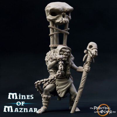 Goblin Beastmaster Miniature | D&D DnD | 