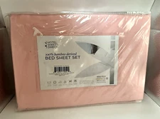 HOTEL SHEET DIRECT 100% Bamboo Derived Viscose Sheet Set 15" Deep FULL Rose Pink