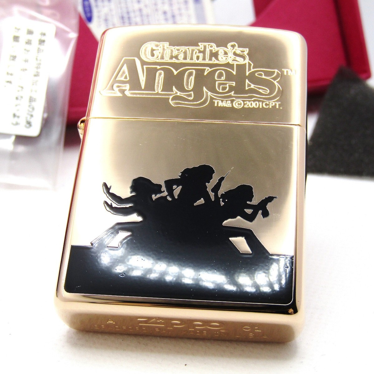 zippo charlie's angels limited edition