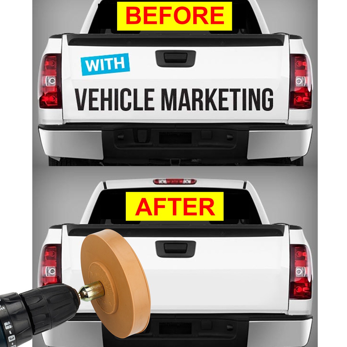 Decal Eraser Removal Wheel Kit - Not Sold In Stores