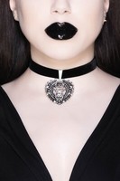 Killstar Choker - Deadheart Gothic Punk Okkult