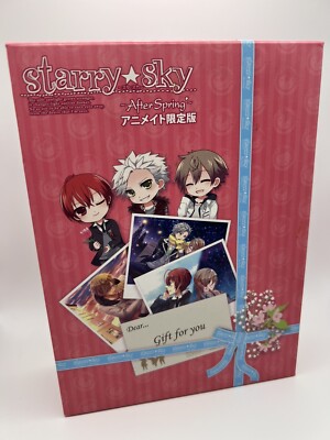 Starrysky After Spring First Limited Edition DVD Soundtrack With Postcard Book!