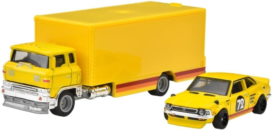 【美品】マジョレットTRANSPORTS racing team HOscale Hot Wheels Team Transport Mix G Set of 4【HTP009