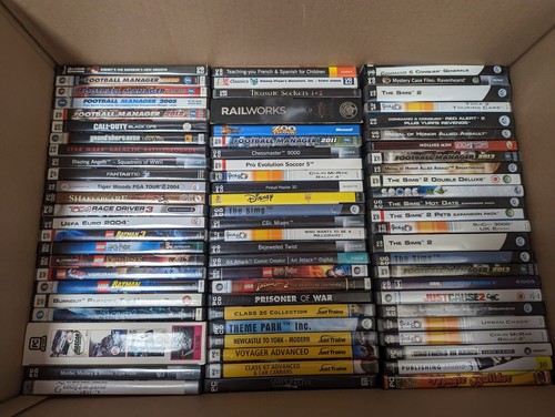 162 x PC CD ROM GAMES BUNDLE FEAR 2 PAC MAN VAMPIREVILLE - Afbeelding 2 van 3