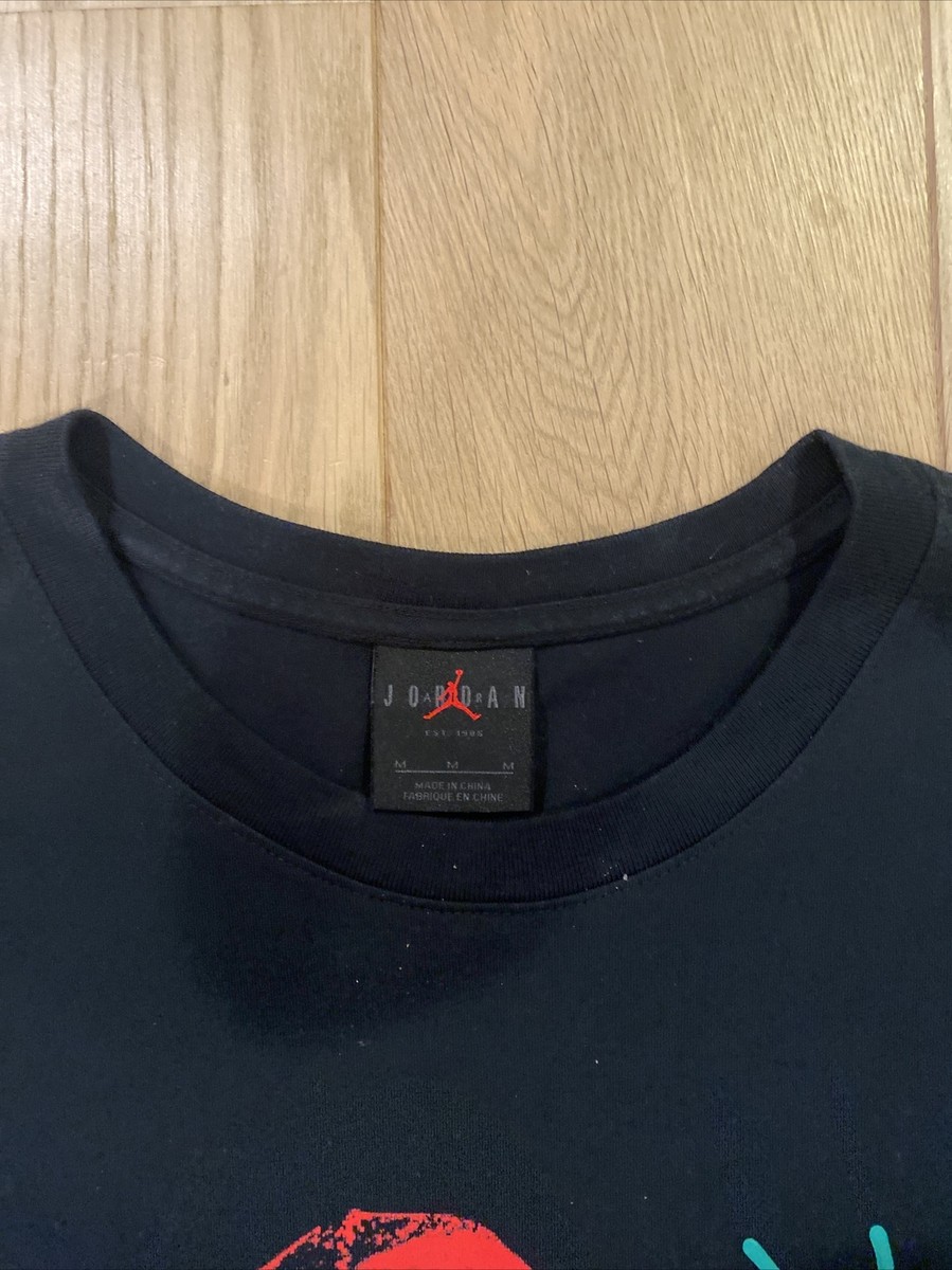 Travis Scott Michael Jordan Nike Collab Shirt Size Medium | eBay