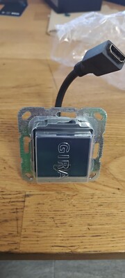 Gira UP Tragring HDMI sw matt 567010 IP20 Kommunikationstechnik UP