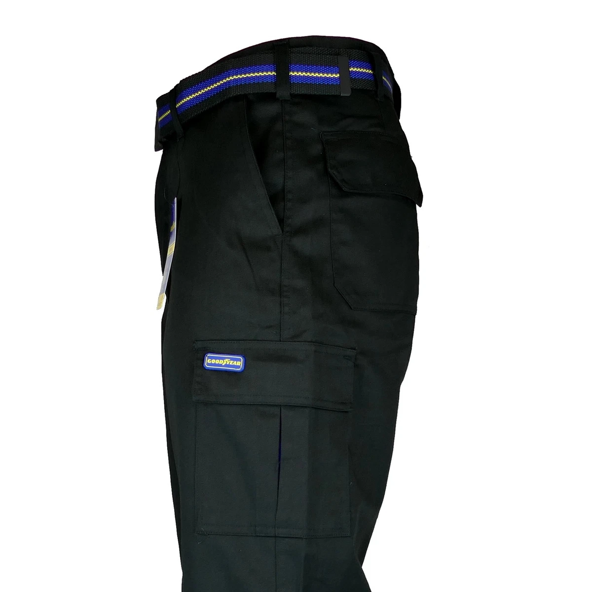 Pantalones de trabajo Goodyear pantalones de cintura negros ropa de protección PNT001 pantalones talla 46 - 58