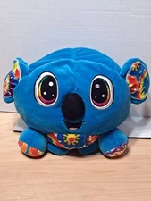 Crayola Tie Dye Blue Koala Plush Stuffed Animal Big Head 10" Toy