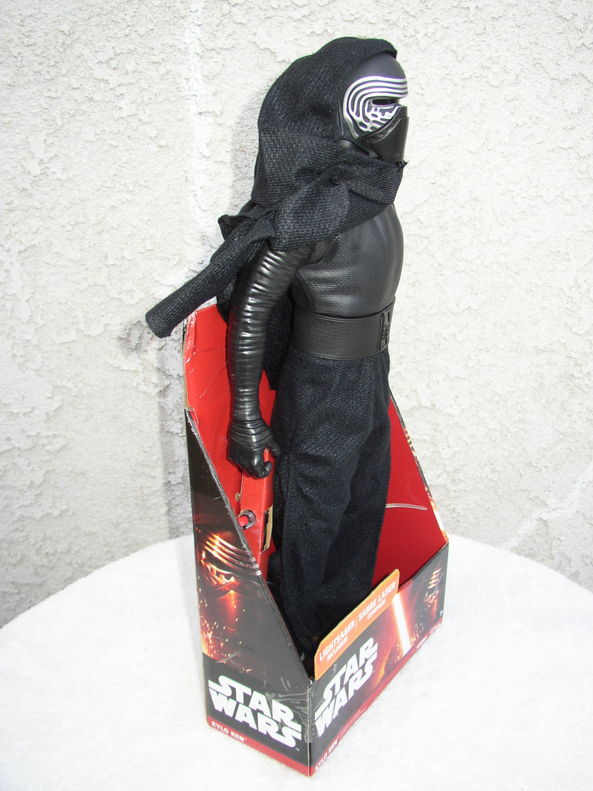 NEW HTF STAR WARS THE FORCE AWAKENS 18" BIG FIGS KYLO REN + LIGHTSABER