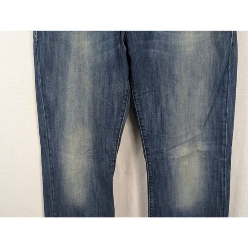 Mavi Matt Relaxed Straight Leg Embroidered Jeans Men's Size 36x36 - Picture 3 of 14
