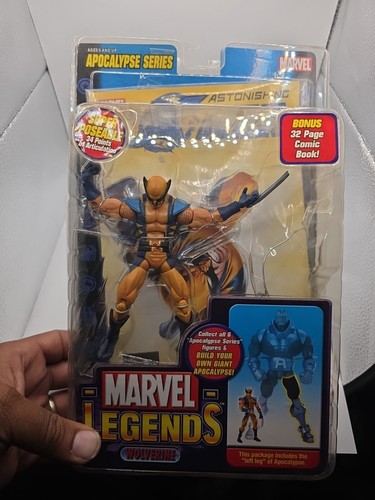 Figurine Wolverine Marvel Legends Apocalypse Series - ToyBiz 2003 - 16cm NEUF