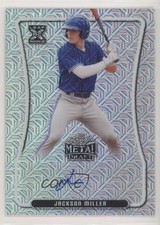 2020 Leaf Metal Draft Silver Mojo Jackson Miller #BA-JM1 Auto 0ji1