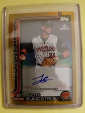 2025 Topps Pro Debut #PD-131 Jared Sundstrom Base Autographs Gold #/50