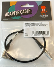 New Genuine LEMO 5-pin to Tentacle Sync Timecode Cable