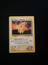 Lt. Surge's Pikachu 84/132 Gym Challenge Regular on eBay