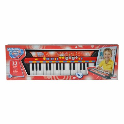 Simba My Musik World Keyboard Instrument Musik Klavier Spielzeug Kunststoff