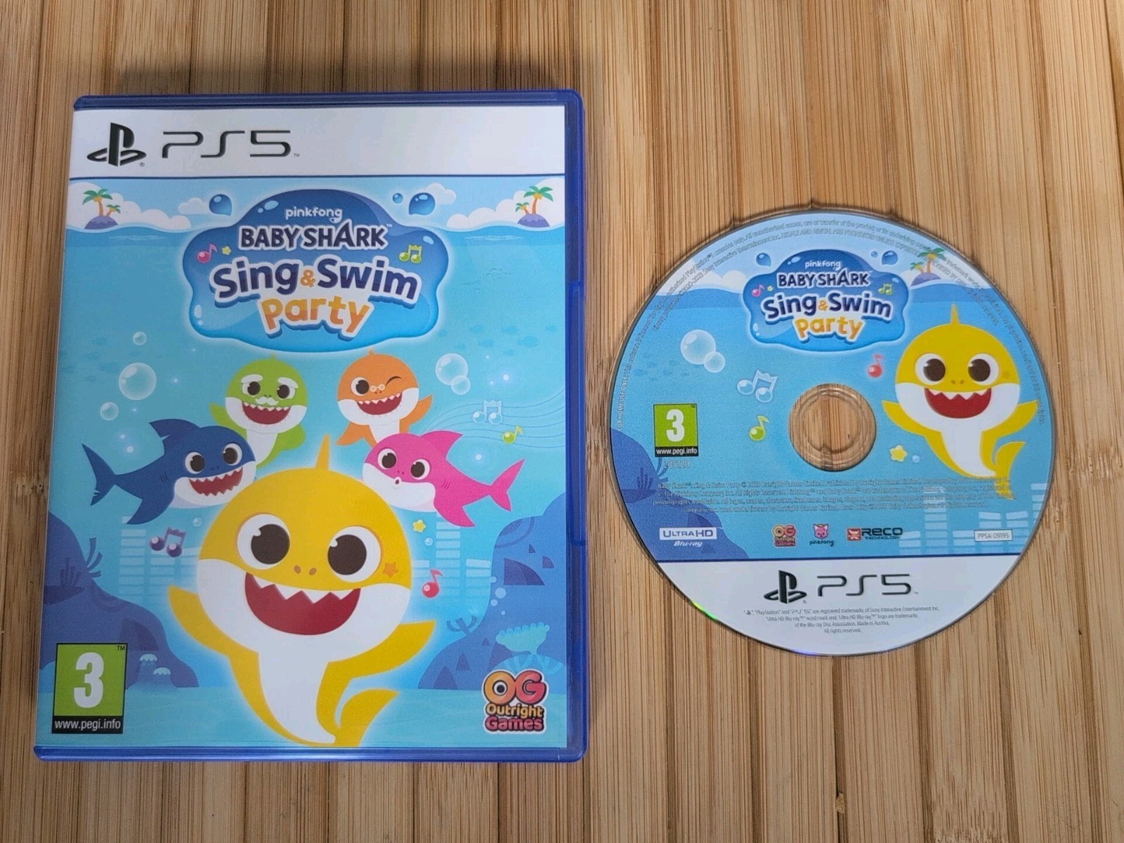 Baby Shark - Sing & Swim Party PS5 Game In Very Good Condition