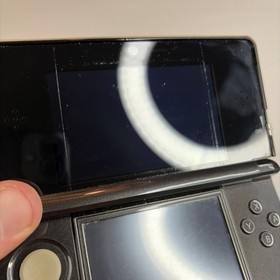 Nintendo 3DS Handheld Video Game Console Black CTR-001 (USA) W Charger US Model