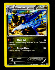 2012 Pokemon GARCHOMP Dragons Exalted HOLO Foil Rare Black & White Card 90/124 on eBay