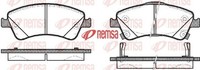 Remsa 1341.02 Bremsbelagsatz FüR Scheibenbremse Bremsbelagsatz FüR Toyota