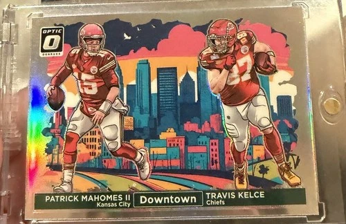 2024 Optic Patrick Mahomes Travis Kelce Dual Downtown