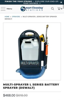 Multi-Sprayer Systems Electric 2 Gallon Power Sprayer