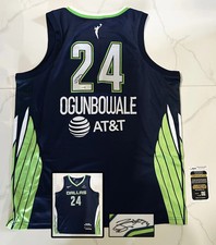 Arike Ogunbowale Signed Jersey Dallas Wings JSA COA