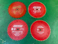 Diable Blades Bundle 10" Carbide Table Saw - Craftsman RIDGID JET Grizzly Delta