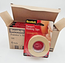 BRAND NEW 3M SCOTCH PAINTERS MASKING TAPE 3/4 in x 1000 in, Lot of 24 Rolls
