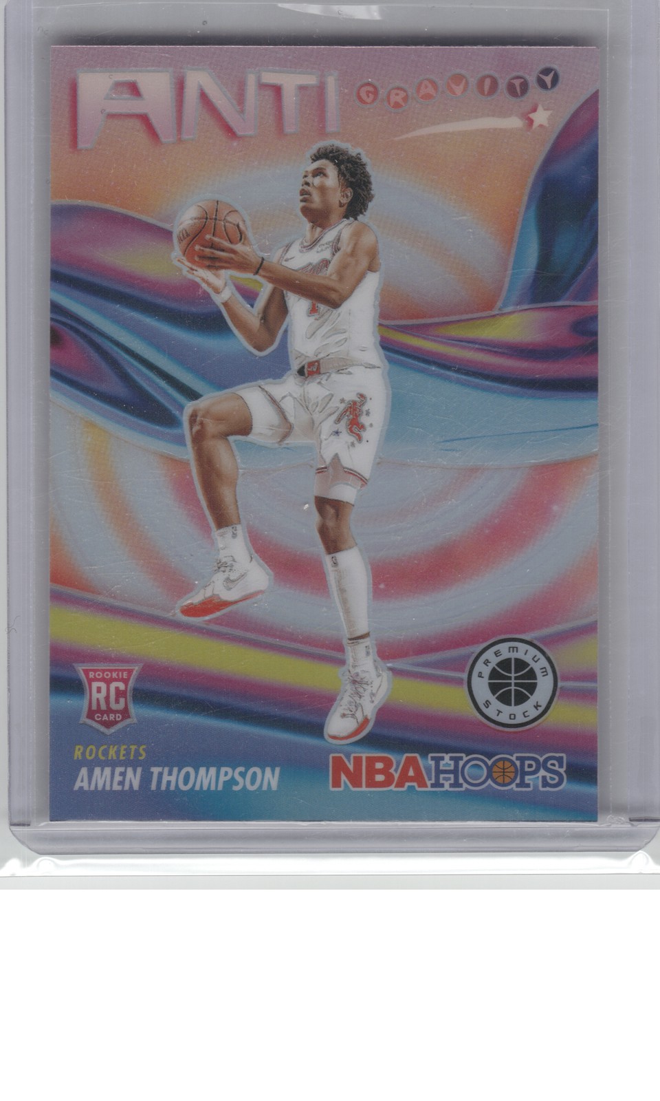 2023-24 Hoops Premium Stock #16 Amen Thompson Anti Gravity Silver Prizm B1R2C209