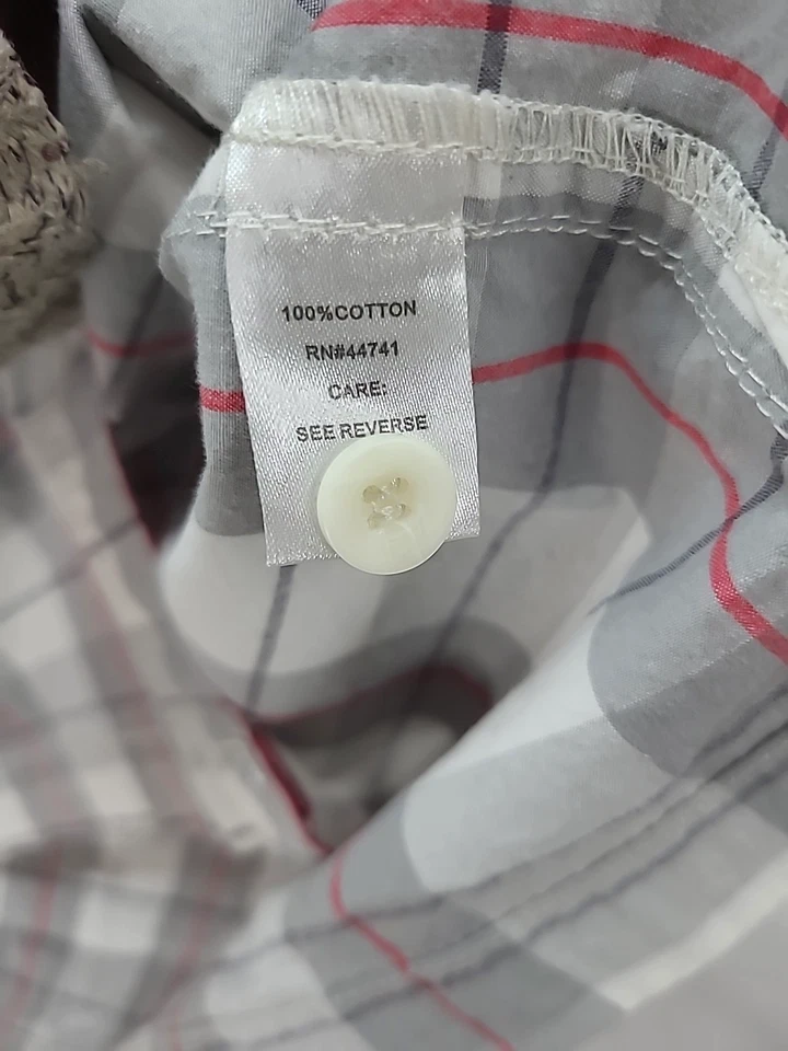 Alpine Design XL Button Up Shirt Outdoors Hiking Casual Plaid - Image 3 of 4