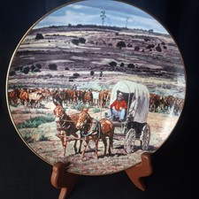 MOVING CAMP Plate Life on the Range Wayne Jus...
