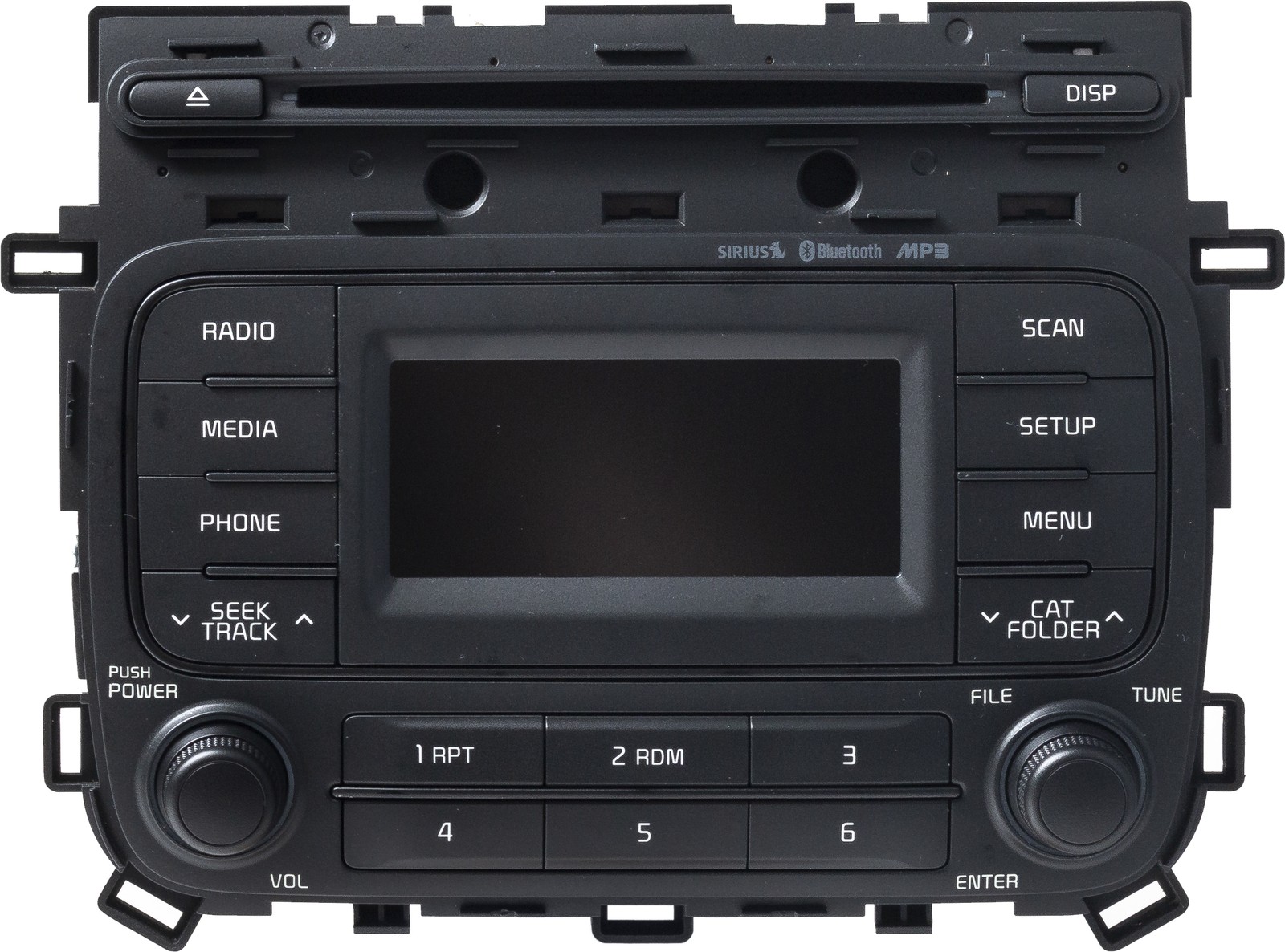 2014-16 Kia Forte AM FM Bluetooth Radio CD Player Telematics Model 96170-A7170WK