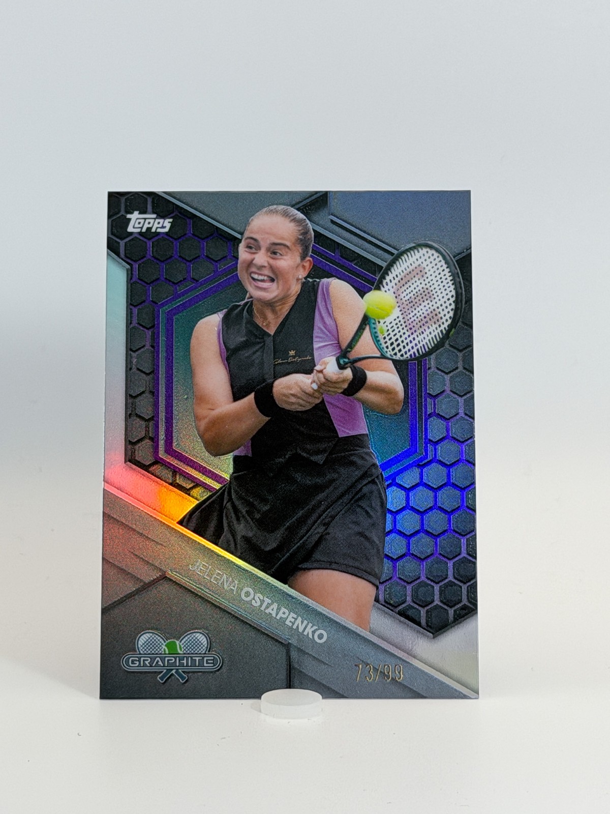 2026 Topps Graphite Purple Jelena Ostapenko #127 /99